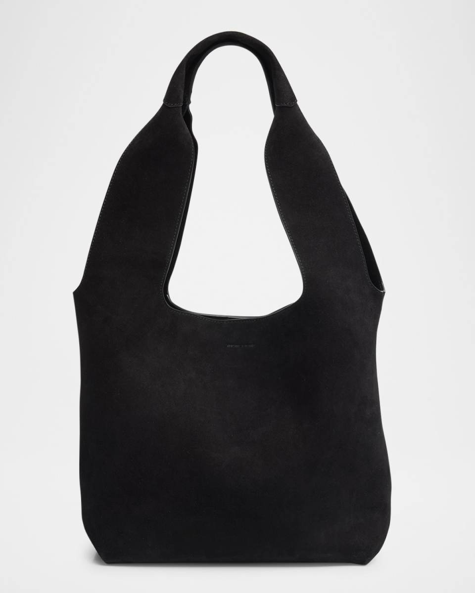 Sling Suede Shoulder Bag